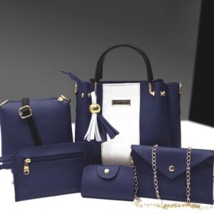 Women's Plain PU Leather, Hand Bag, Cross body Bag, Wallet, Pouch