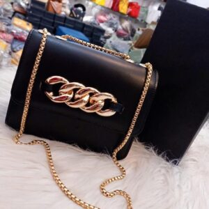 Women's Plain PU Leather Hand Bag