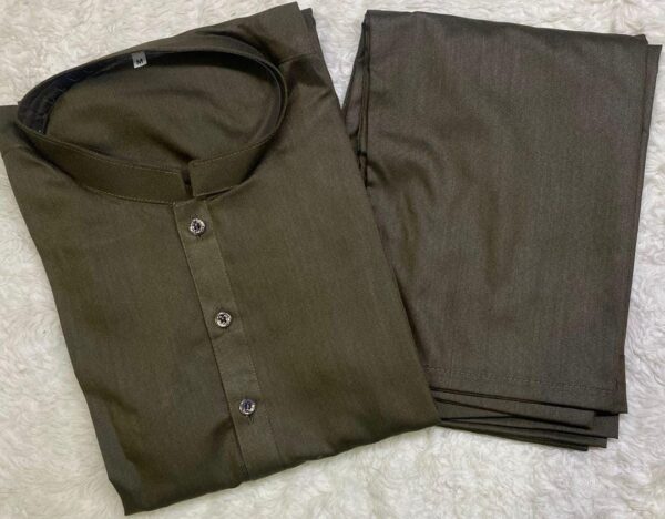 Wash And Wear Men's Plain Purple Suit