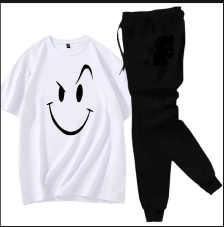 Men round neck cotton printed t-shirt