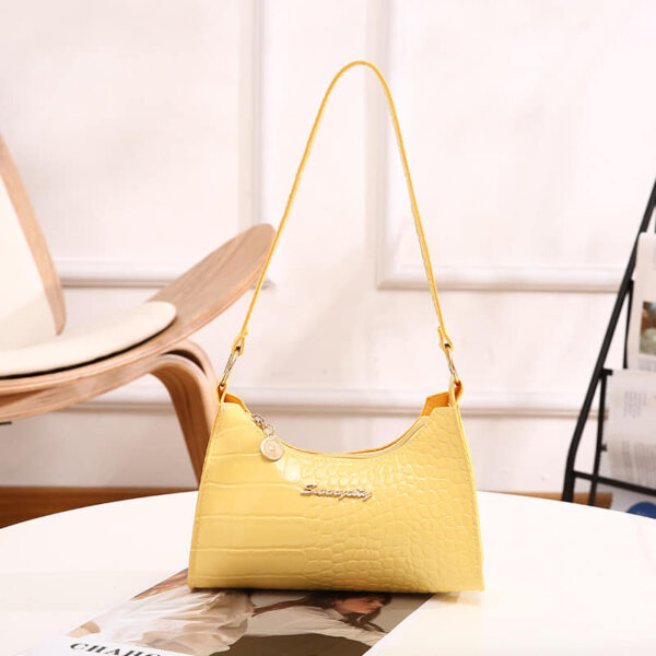 Synthetic Leather Girl Hand Bag
