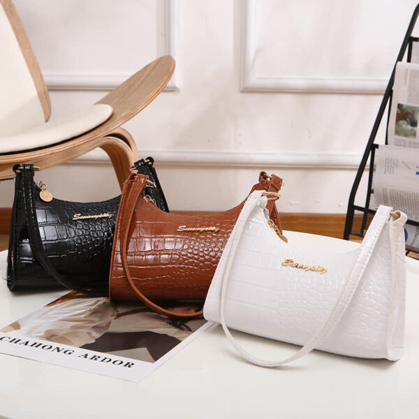 Synthetic Leather Girl Hand Bag